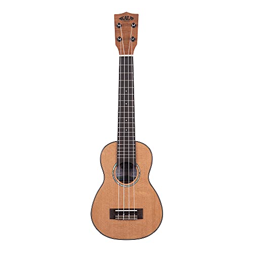 Kala KA-SCAC-SLNG-BAG – Solid Cedar Top Acacia, ukulélé soprano Long Neck, livré avec housse - Les Beatles, Paul McCartney, John Lennon, RIngo Starr, George Harrison Kala KA-SCAC-SLNG-BAG - Solid Cedar Top Acacia, ukulélé soprano Long Neck, livré avec housse
