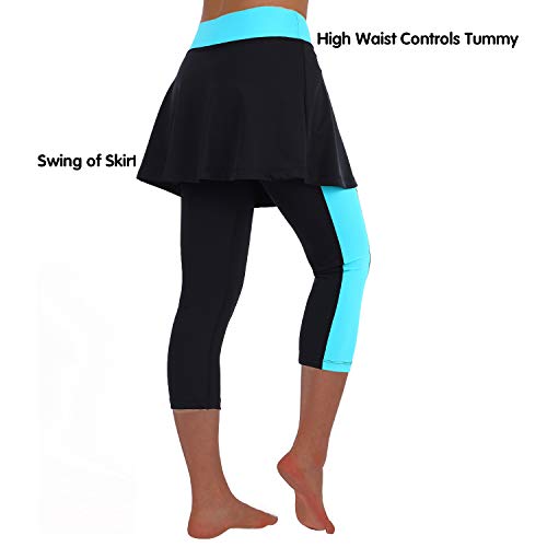 ANIVIVO Skirted Legging for Women, Yoga Legging with Skirts &Women Tennis Leggings Clothes Pockets - Image 4