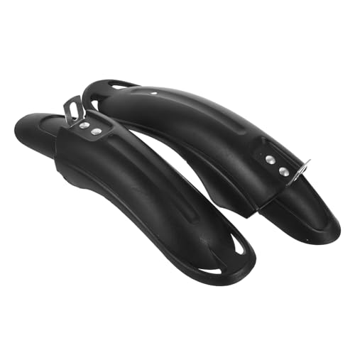 Abaodam 用自転車対応泥除けフェンダー マウンテンバイク前後用 簡単着脱 軽量耐久性 ブラック