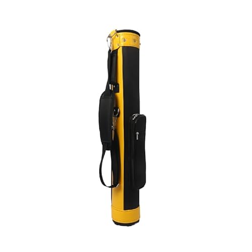 Ailierr Golf Carry Bag Golf Clubs Lightweight Foldable Travel Golf Bag Case with Strap (Yellow)