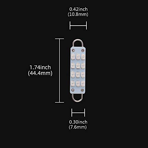 Grandview 4 x 44mm LED Rígido para Luz Interior Auto miniatura 2
