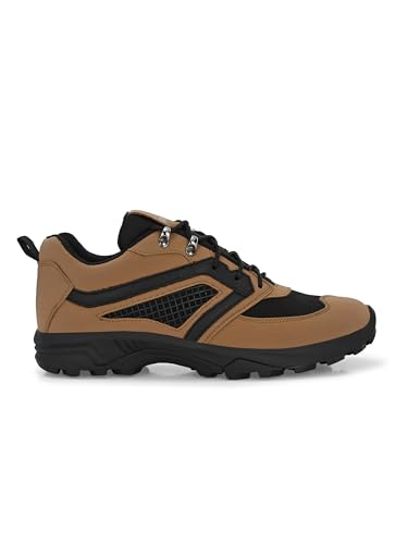 Image of Leo Fitness Outdoor Trekking & Hiking Shoes for Men Waterproof for All-Terrain Grip with Soft Rubber Outsole