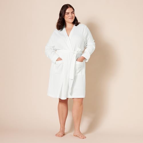 Image of Amazon Essentials Women's Lightweight Waffle Full-Length Bath Robe (Available in Plus Size)