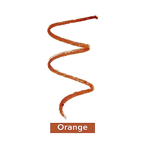 Image of Relove- Coloured Kohl Eyeliner- Orange | Highly Pigmented | Smooth and Creamy Formula |Kohl Eyeliner |Matte finish for glam looks | 1.2gm (Pack of 2)