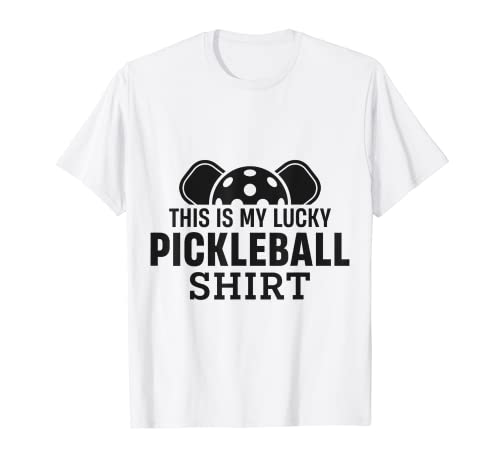 This Is My Lucky Pickleball - Camiseta gráfica divertida Camiseta