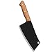 7.5 Calowy Kuchnia Cleaver Nóż Ostry Chiński Krojenie Owoców Mięso Nóż Warzywo Mięso Owoce Szerokie Ostrze Cięcie Knife Narzędzie (Color : Brown Handle)