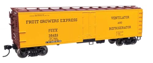 Walthers 40' Steel Reefer, FGEX #38484, Fruit Growers Express - HO Scale
