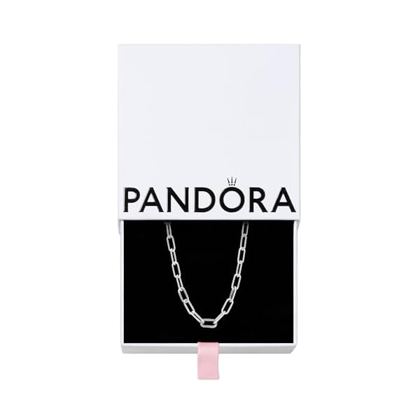 PANDORA Link Chain Necklace - Compatible with PANDORA ME Charms - Gift for Her - Stunning Women's Jewelry - Sterling Silver - With Gift Box - 17.7"