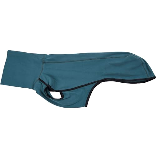 Imily Bela Hundepullover Fleece Rollkragen Hundemantel Warmer Weste Pullover Outdoor Hundejacke Winterkleidung für Kleine Mittel Große Hunde,Seeblau,M