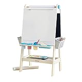 KidKraft 62038 Create N Play Art Easel, White, 27.6' x 27.25' x 6.5'