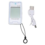 Aolidsive Mini Light Meter, Rechargeable Digital Device for Photography and Plants with 0.1-999900 Lux Range and Temperature Display for Indoor Use (SK-8100)