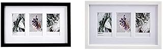 Amazon Basics Photo Frame for use with Instax - 3-Opening - 8 x 5 cm, White