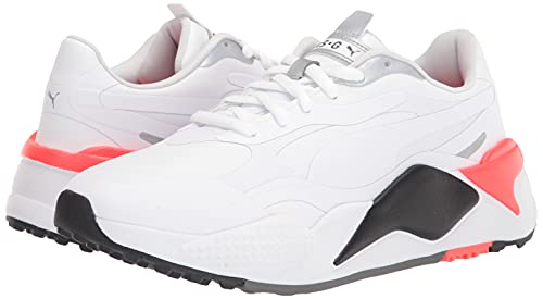 Puma Men's Rs-G Golf Shoe, White Black/High-Rise, 10.5 #TOP6