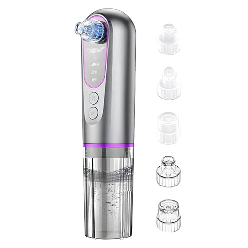 PORE DIRT Remover Vacío, Removedor de suciedad para la cara,3 Niveles de ajuste Potente limpiador eléctrico | Herramientas de limpieza facial, eliminador de suciedad nasal para mujeres