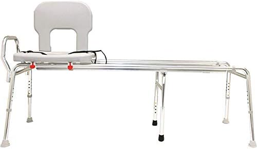 EagleHealth Toilet-to-Tub Sliding Bench 77993 XXL