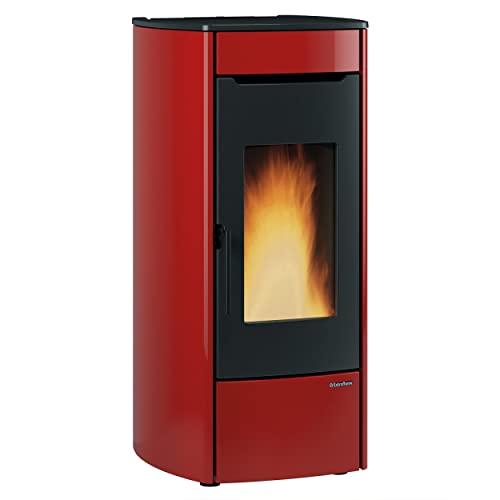 Extraflame 1286251 Marina Idro H13 Wasserführender Pelletofen Stahl Bordeaux/A+ Cover