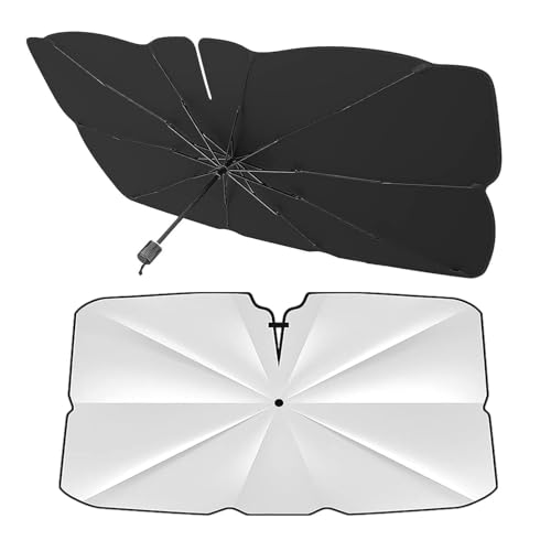 ☀【Materiali di alta qualità】Parabrezza Auto Ombrello Parasole Visiera per Alfa Romeo 146 Hatchback(1997-2000),interni realizzati in cotone ignifugo di alta qualità. Questa tenda parasole per parabrezza auto è realizzata con 5 strati di materiali spessi per garantire un'elevata resistenza allo strappo. La tenda parasole per parabrezza riduce il sole in estate.