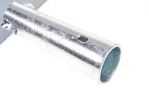 Aqbau® Eisstößer Verzinkt 20cm Scharfer Eishacker für Schnee EIS