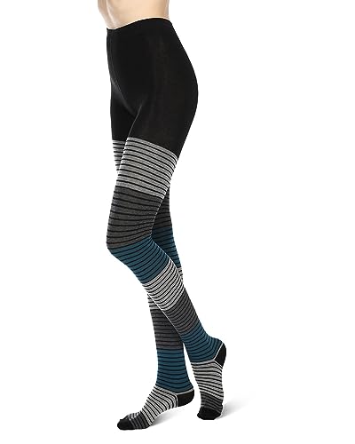 MeMoi Gradient Stripes Sweater Tights4