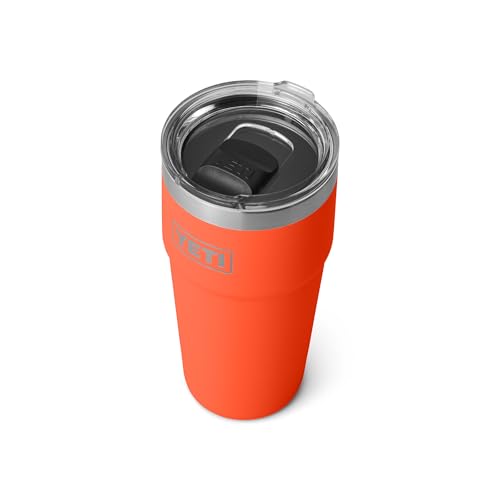 Image of YETI Rambler 20 oz Stackable Tumbler, Stainless Steel, Vacuum Insulated with MagSlider Lid
