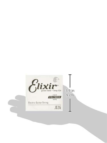 Cordes Elixir® à l’unité pour guitare électrique avec revêtement POLYWEB® (.026) - Les Beatles, Paul McCartney, John Lennon, RIngo Starr, George Harrison Cordes Elixir® à l'unité pour guitare électrique avec revêtement POLYWEB® (.026) – Image 4