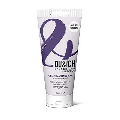 Billy Boy "DU&ICH" Gleit- und Massagegel | auf Wasserbasis (200ml)