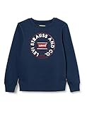 Levi's Kids Lvb Crewneck Sweatshirt Sudadera Niños Dress Blues 6 años