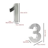 Números para casa en latón 6 Imagen adicional