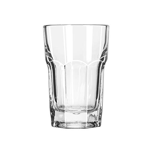 Libbey Glassware 15236 Gibraltar Hi-Ball Glass, Duratuff, 9 oz. (Pack of 36)