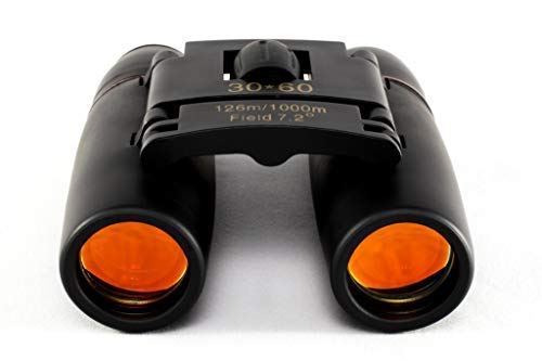 Compact Mini Binoculars - Ideal For Adults And Kids - High Powered And Lightweight, Enhanced Low Light Vision, High Powered Lens, Protective Rubber, 30 X 60 #TOP6