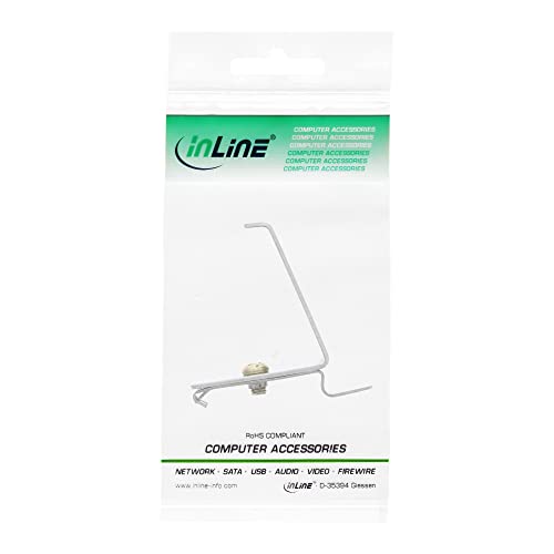 Support de module InLine Keystone 76203A robuste en métal à clipser - 4