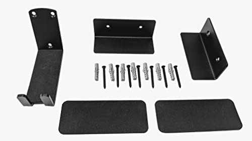 Bike Wall Mounts Brackets, Indoor Bicycle Rack Storage Hanger Stand, Bike Hooks for Garage, Shed or House, Pedal Holder, Black