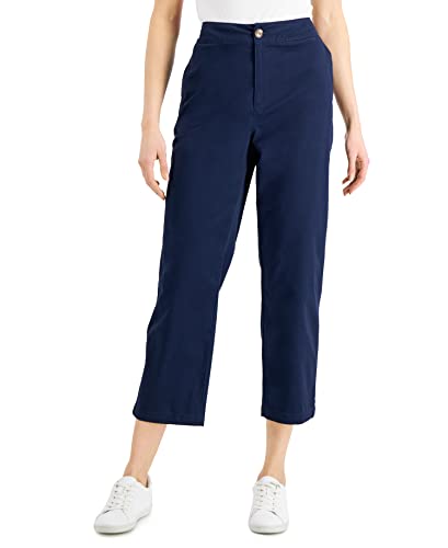 Style Co Womens Chino Ankle Pants