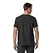 Carhartt Force Cross-Flex Scrubs for Men, Crew Neck Scrub Top - Black, L