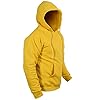 A2Z Mens Fleece Hoodie Pullover Hooded Sweatshirt Long Sleeve S/M/L/XL/XXL/3XL/4XL Mustard #3