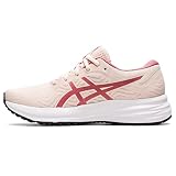 ASICS Women's Patriot 12 Running Shoes, 10, Pearl Pink/Smokey Rose