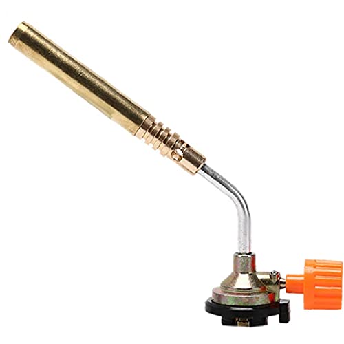 Gaz Flamme torche de la flamme du brûleur Tête Flamethrower Butane gaz Chalumeaux flamme d'allumage à la main pour le camping de pique-nique Cuisson Chauffage cadeau Cover