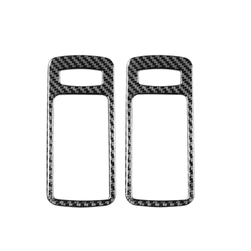 Autocollant pour poignée de porte de voiture en carbone pour Mustang 09-14