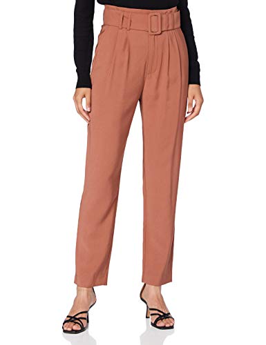 Pantalon Hanna Sparkz Copenhagen kaki à taille haute et coupe élégante