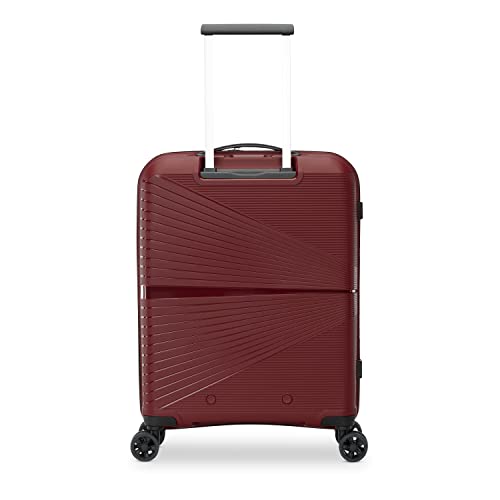 Image of American Tourister Airconic Hardside Luggage with Spinner Wheels, Garnet Red, Carry-On 20-Inch, Airconic Hardside Luggage With Spinner Wheels