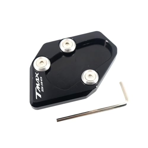 Extension béquille TMAX 530 anti-enfoncement pour parking moto sécurisé