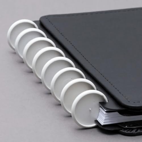 Discos para Caderno Inteligente com 31mm, com 11 Unidades (Branco)