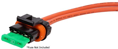 Fastronix Automotive/Marine Weatherproof Blade Style Ato/Atc Fuse Holder With Cover #TOP3