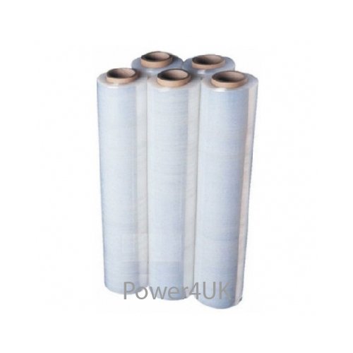 K-One2 Rolls of Clear Pallet Stretch Shrink WRAP Free Postage in UK