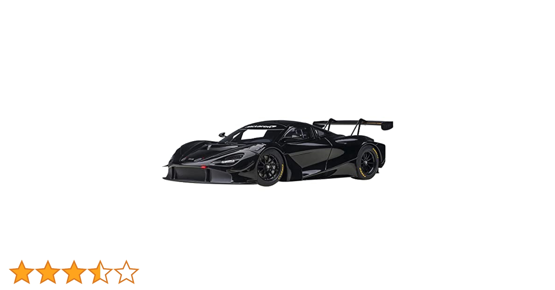 自動車 autoart McLaren 720S GT3 Black 1:18 1/18 AUTOart McLaren 720S GT3 (Gloss Black) Sealed Body Car