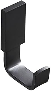 Flybath Coat Hook Brass Robe Towel Hooks Contemporary Style Matte Black Finish Wall Mounted - 1 Pack