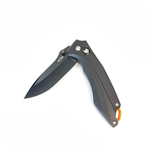 S-TEC Axel Lock Folding Knife with G10 Composite Handle (Style 1)