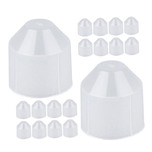 FUTUREORYY 100 piezas Protector para Portalámparas Transparente Funda Antidespolvoreo para Bombillas LED de Unidades Cubiertas Protectoras Resistentes al Agua y Polvo Fácil Instalación para