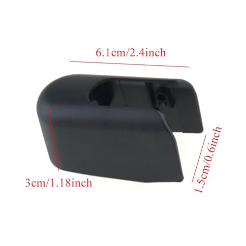 Solución tuerca expuesta con tapa limpiaparabrisas Mazda 3 Hatchback 2004 a 2009 2