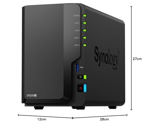 Image of Synology 2-Bay NAS DS225+ (Diskless)